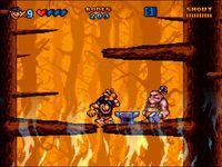 une photo d'Ã©cran de Prehistorik Man sur Nintendo Super Nes